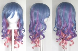 Mei - Saxe Blue, Lavender Purple, Cotton Candy Pink