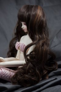 Doll Wig Meiko - Chocolate and Mocha Blend