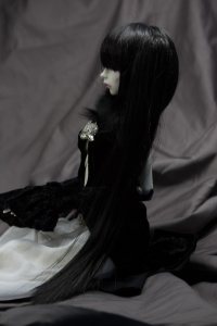 Doll Wig Miku - Natural Black