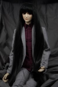 Doll Wig Mio - Natural Black