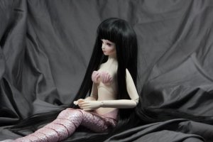 Doll Wig Mio - Natural Black