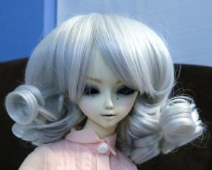 Doll Wig Risa - Gray