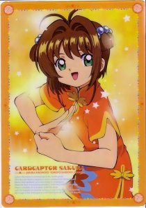 Card Captor Sakura Chinese Outfit Pencil Board