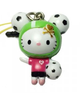 Tokidoki X Hello Kitty Soccer Frenzies Phone Strap