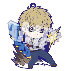 One Punch Man Genos Rubber Phone Strap