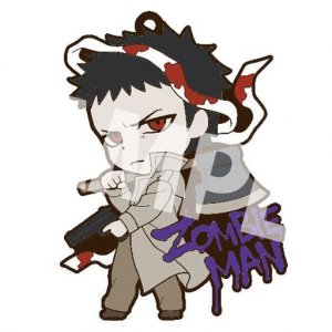 One Punch Man Zombieman Rubber Phone Strap
