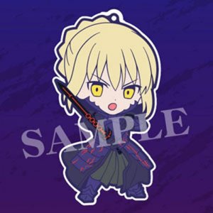 Fate Stay Night Saber Alter Toys Works Rubber Phone Strap
