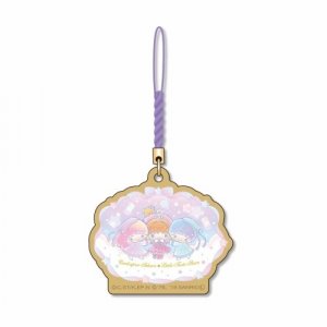 Card Captor Sakura X Sanrio Twin Stars Purple Netsuke Phone Strap