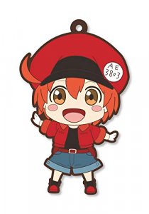 Cells at Work Red Blood Cell Rubber Phone Strap