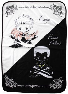 Fate Grand Order X Sanrio Emiya and Emiya Alter Microfiber Prize Blanket