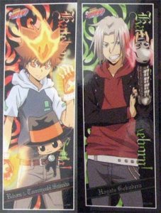 Hitman Reborn 2 Stick Poster Set Tsuna, Reborn, Gokudera