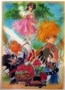 Tales of Destiny 2 Clear Plastic Poster