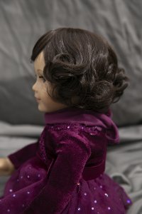 Doll Wig Alice - Chocolate Brown