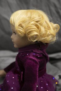 Doll Wig Alice - Butterscotch Blond