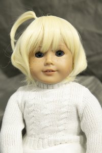 Doll Wig Lucy - Flaxen Blond
