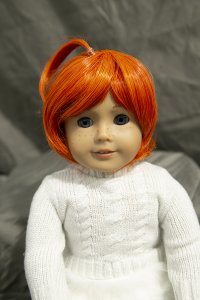 Doll Wig Lucy - Autumn Orange