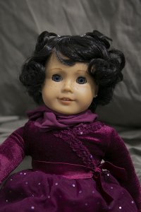 Doll Wig Rin - Natural Black