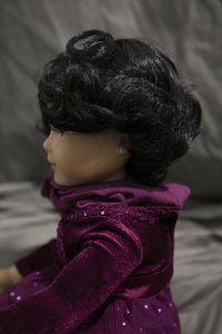 Doll Wig Rin - Natural Black