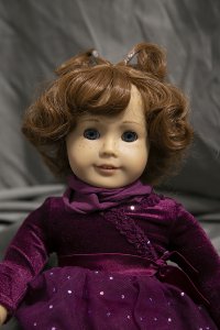 Doll Wig Rin - Auburn Brown