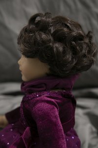 Doll Wig Rin - Chocolate Brown