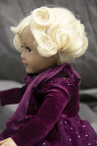 Doll Wig Rin - Flaxen Blond