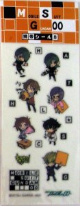 Gundam 00 SD Phone Stickers