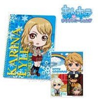 Tiger and Bunny Ichibankuji Karina Lyle Spiral Notebook and Stickers