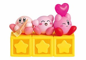 Kirby Broom and Heart Poyotto Collection Trading Figure