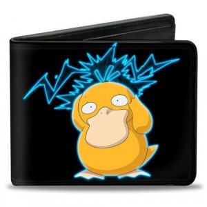 Pokemon Psyduck Bifold Buckle Down Wallet