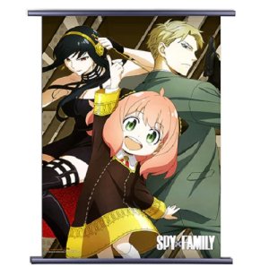 Spy X Family Group Wall Scroll Poster Wall Scroll Poster