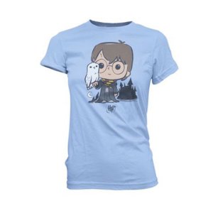 Harry Potter Harry and Hedwig Jrs Funko T-shirt