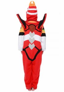Neon Genesis Evangelion Eva-02 Kigurumi Adult Sized Costume