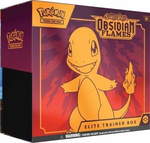 Pokemon Scarlet and Violet 3 Obsidian Flames English Elite Trainer Trading Card Box