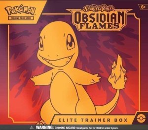 Pokemon Scarlet and Violet 3 Obsidian Flames English Elite Trainer Trading Card Box