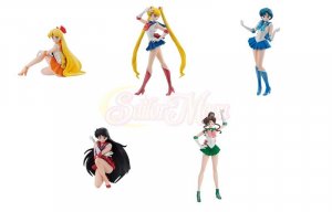 Sailor Moon 4.5'' Trading Figure Set of 5