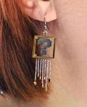 Nintendo Coin Box Box Inspired Earrings by Pixelsmithy
