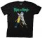 Rick and Morty Black Colored T-Shirt Adult Sizes