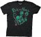 Rick and Morty Black Monochrome T-Shirt Adult Sizes