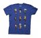 Naruto Shippuden Chibi Group Blue T-Shirt