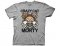 Rick and Morty Crazy Cat Morty Gray T-Shirt