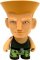 Street Fighter X Kid Robot 3'' Guile Green Trading Figure