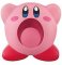 Kirby of the Stars 1'' Mouth Open Front View Bag Clip