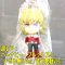 Tiger and Bunny Real Face Swing Barnaby Blue Eyes Mascot Key Chain