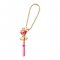 Sailor Moon Spiral Heart Moon Rod Item Charm Swing Key Chain
