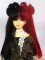 Doll Wig Chloe - Black Red Split