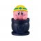 Nintendo Kirby 1'' Kirby in Cannon Hugcot Cable Buddy Phone Cord Mascot